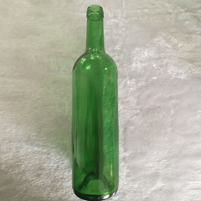 Material de vidrio de color crudo botella de vino antigua congelación profunda Proceso y TT Plazo de pago
