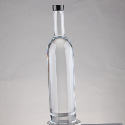 Botellas de whisky con tapa de guala de alta altura con corchos
