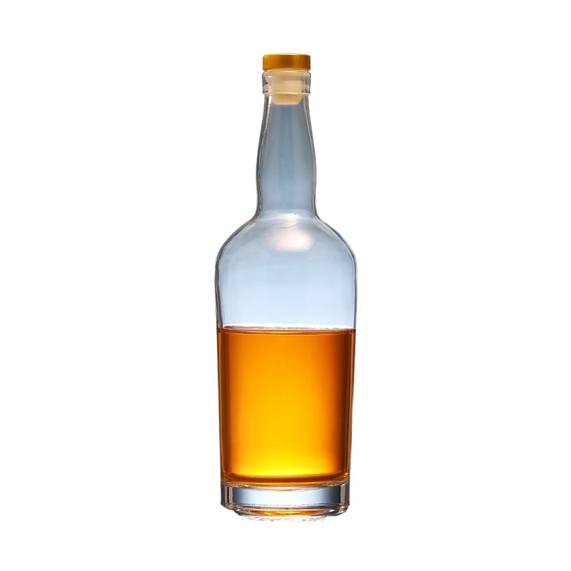 Decal Proceso Profundo Super Flint vidrio 750 ml de vidrio Brandy y botella de ginebra hecha de diseño