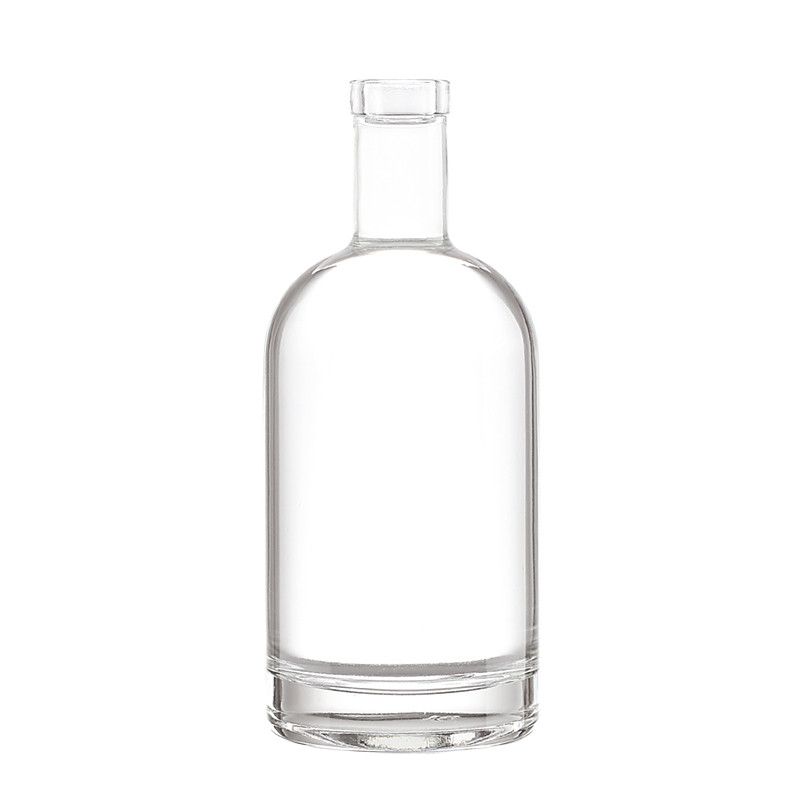 Super Flint Glass 750 ml Botella para Bebidas 500 ml Liquor de Brandy y 375 ml de Vodka