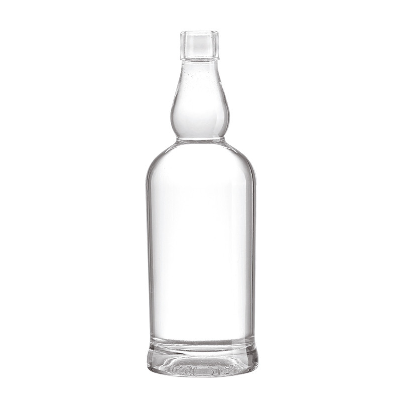 Botella de vidrio industrial para brandy whisky licor 500ml 700ml 750ml 250ml diseño personalizado
