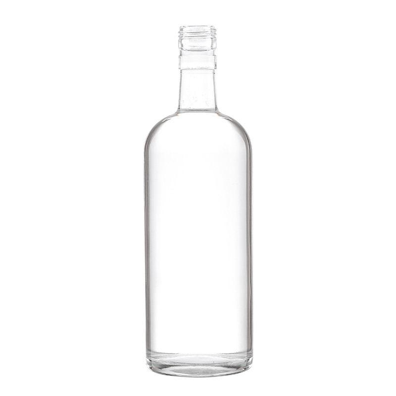Super Flint 700ml 750ml Botellas de vidrio de vodka de ginebra para whisky a medida Liquor de brandy vacío