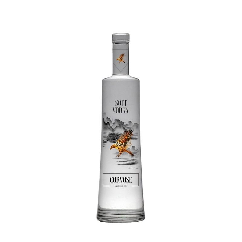 Bebidas industriales 500 ml 750 ml Botellas de vidrio de 1 litro para licor vino vodka alcohol