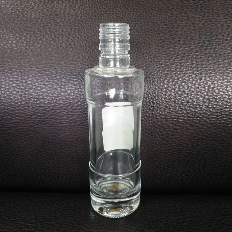 Materiales de vidrio de Super Flint 375 ml PET transparente Bebidas Botella de plástico para jugo