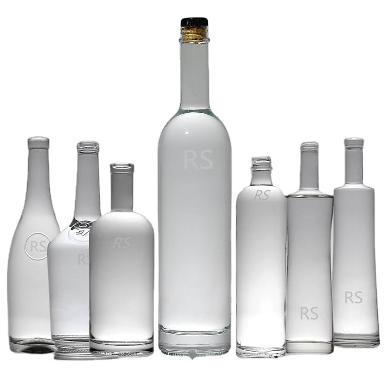 500 ml/750 ml Botella de aire acondicionado de diseño congelado vacío para bebidas Aceite de oliva