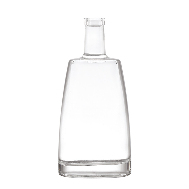 Super Flint Glass 250ml 375ml Botella de alcohol con licor con tapa de tornillo