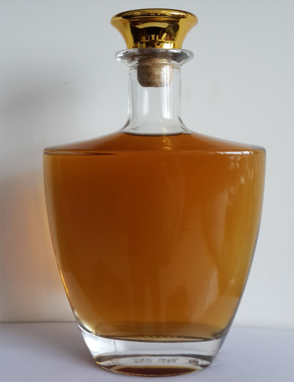 Jarrones de vidrio de 200 ml para aceite de oliva ecológico reciclable y ginebra
