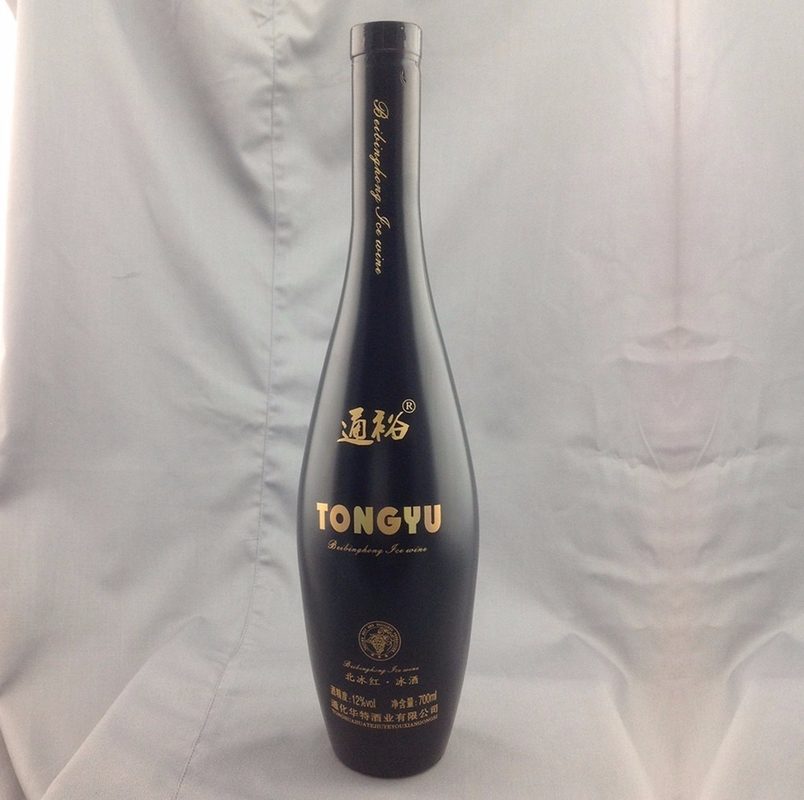 Botella de vidrio de aceite de oliva de punta de tornillo con manejo de la superficie decal y bienvenido OEM / ODM