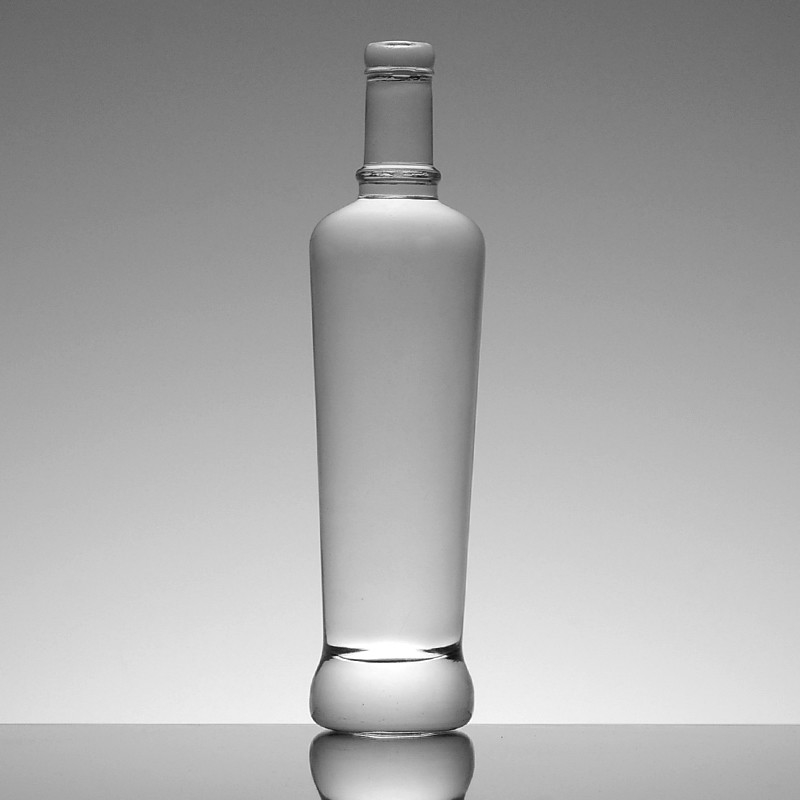Botella de jugo de cristal personalizada de Italia con tipo de sellado de corcho