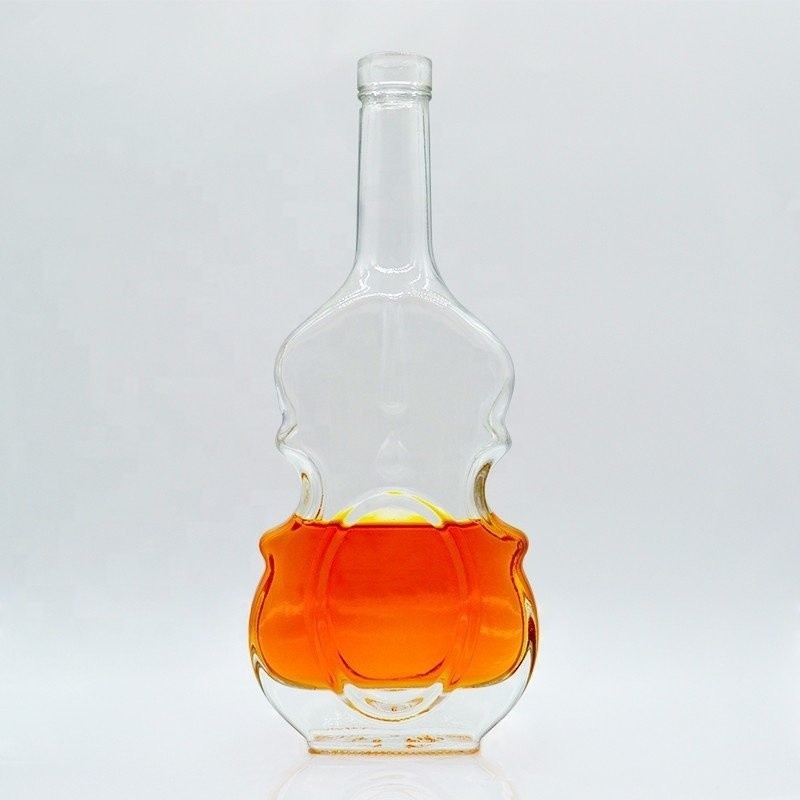 Botella de vidrio de 750 ml/500 ml personalizada para bebidas alcohólicas Embalaje Tipo de sellado de tapa giratoria