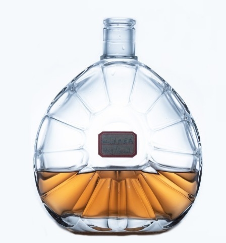 Bebidas industriales 1L botella de vidrio de cuello largo con corcho de whisky