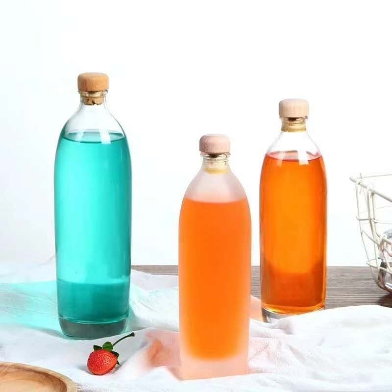 Botella de vidrio de 750 ml para bebidas alcohólicas Gin vacío Ron reciclado Whisky Vodka OEM / ODM aceptable